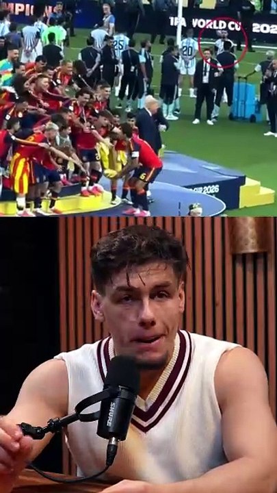 Le seul joueur argentin à avoir fait preuve de respect envers l'Espagne
