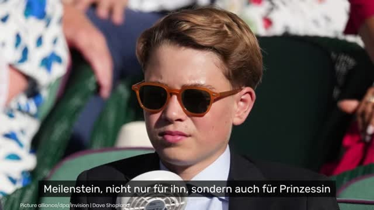 Prinz George feiert 13. Geburtstag: Das ändert sich jetzt für Prinzessin Kates und Prinz Williams Teenie-Sohn