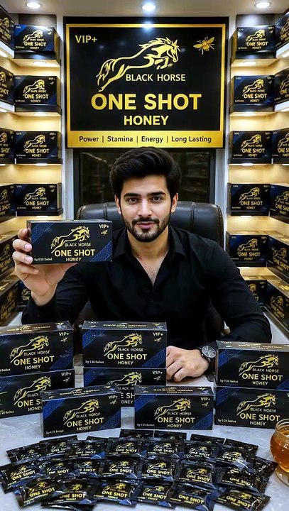 Black Horse One Shot Energy Honey In Dubai UAE