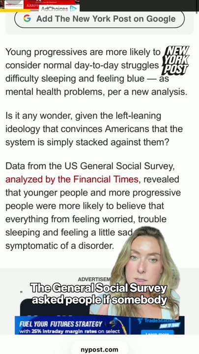 Young progressives think trouble sleeping is a mental health issue — blame the ideology that says the world is stacked against them