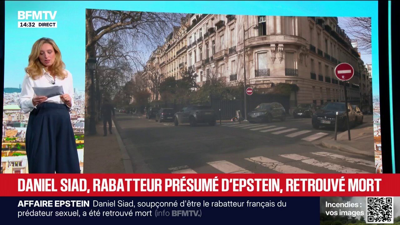 Affaire Epstein: le recruteur de mannequins Daniel Siad, suspecté d'avoir été un rabatteur pour le financier américain, retrouvé mort à son domicile
