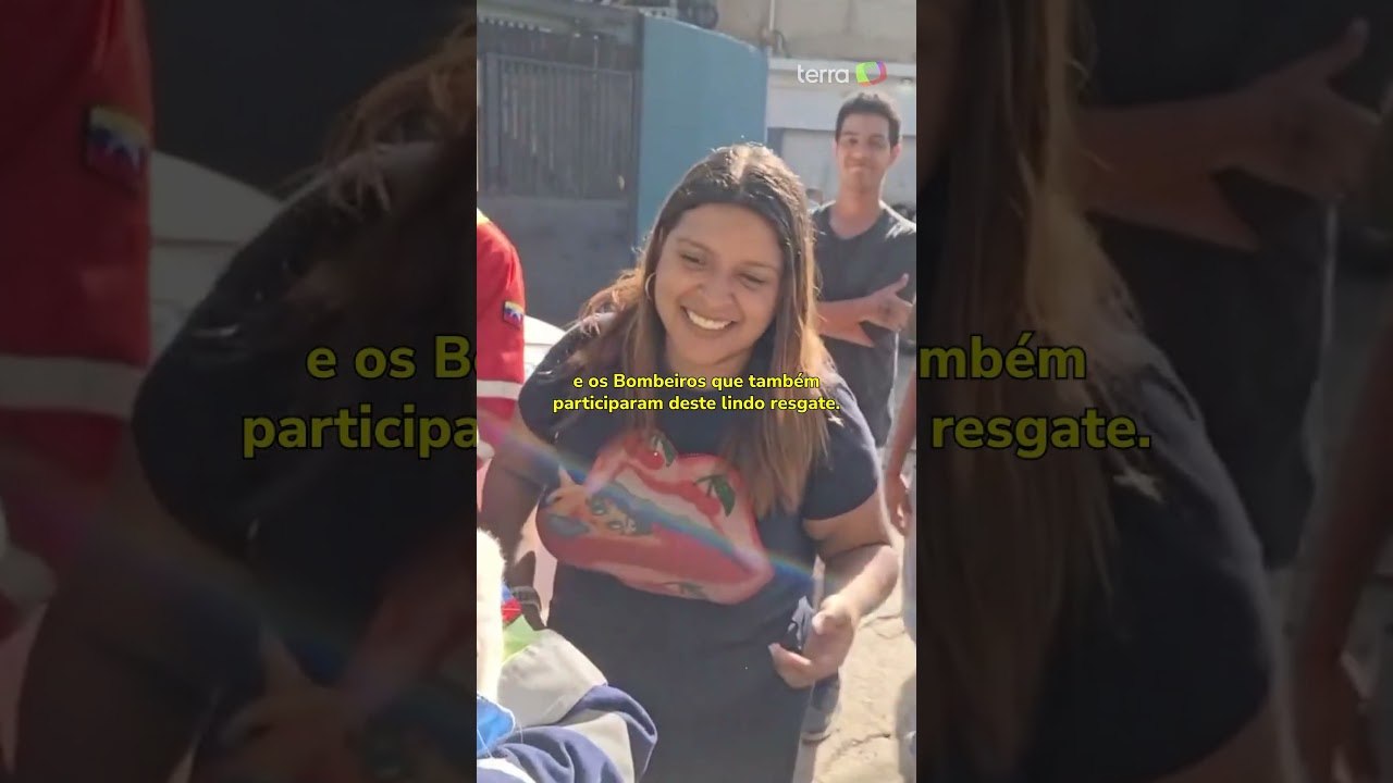 Gatinha é resgatada com vida 23 dias após terremotos na Venezuela: 'Milagre' #shorts
