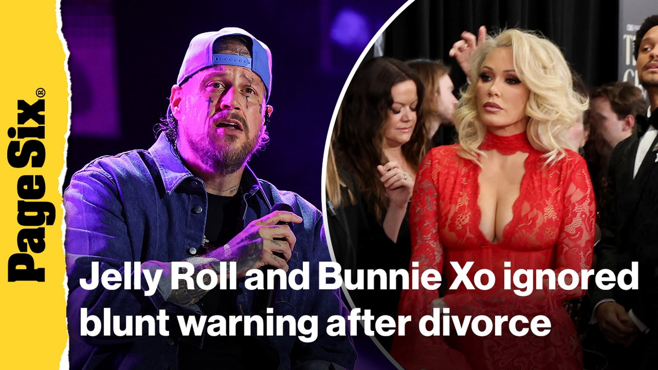 Jelly Roll and Bunnie Xo ignored blunt warning against having kids together after divorce