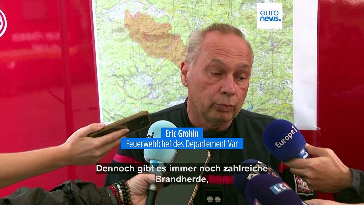Schock über Waldbrände in Frankreich: 2 tote Feuerwehrleute und weiter Alarm