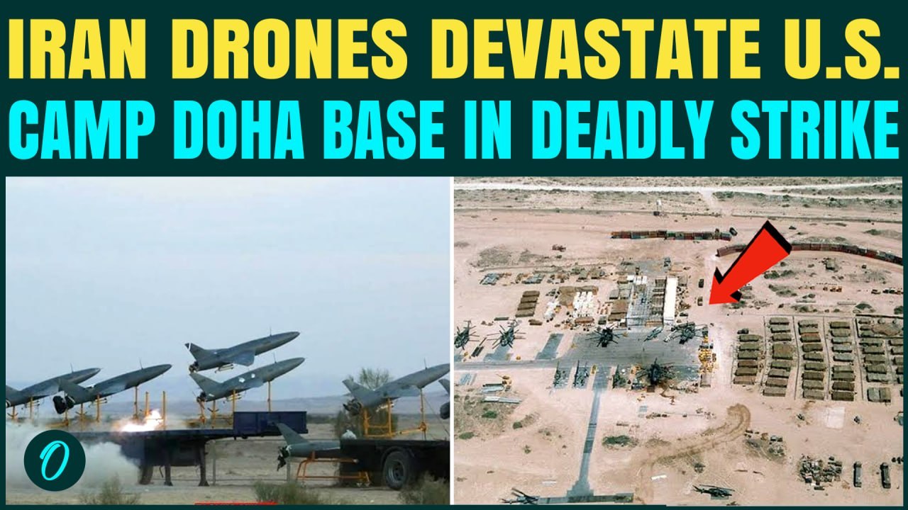 Iran Drone Barrage HITS U.S. Camp Doha: Multiple Strikes ROCK Kuwait In Just 48 Hours