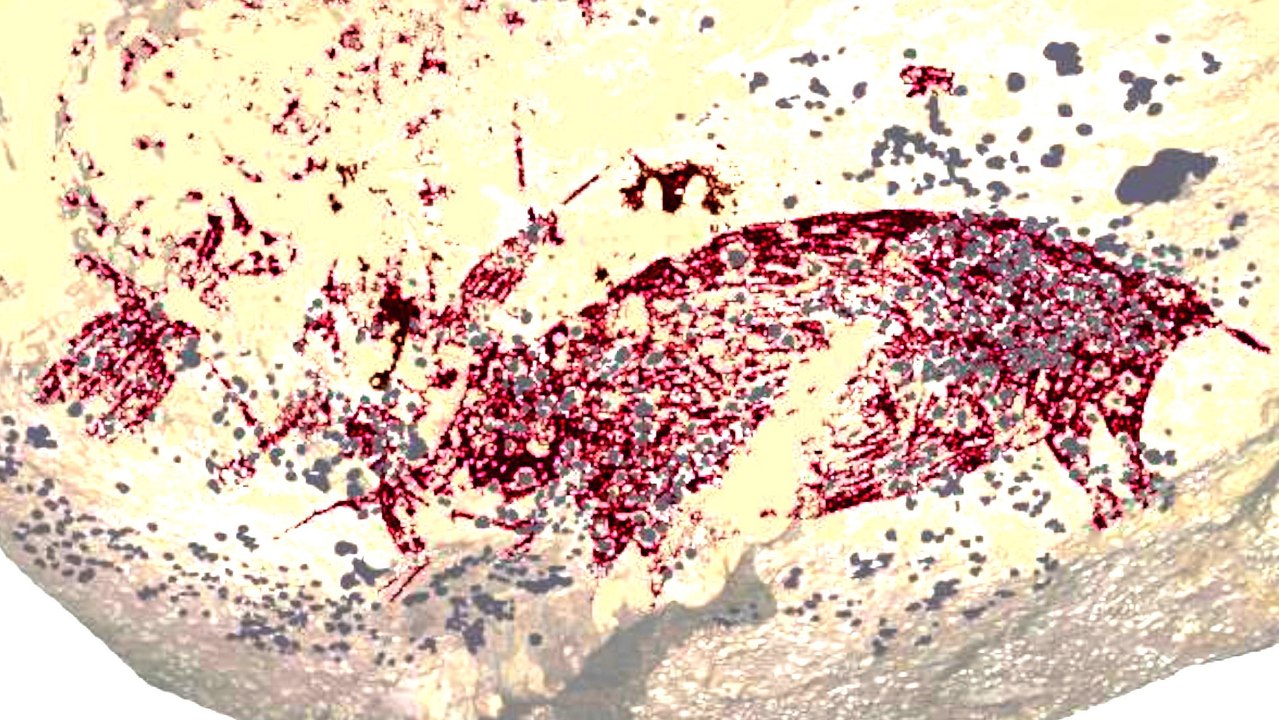 Archaeologists Discover the World's Oldest Cave Paintings, 50,000+ Years Old