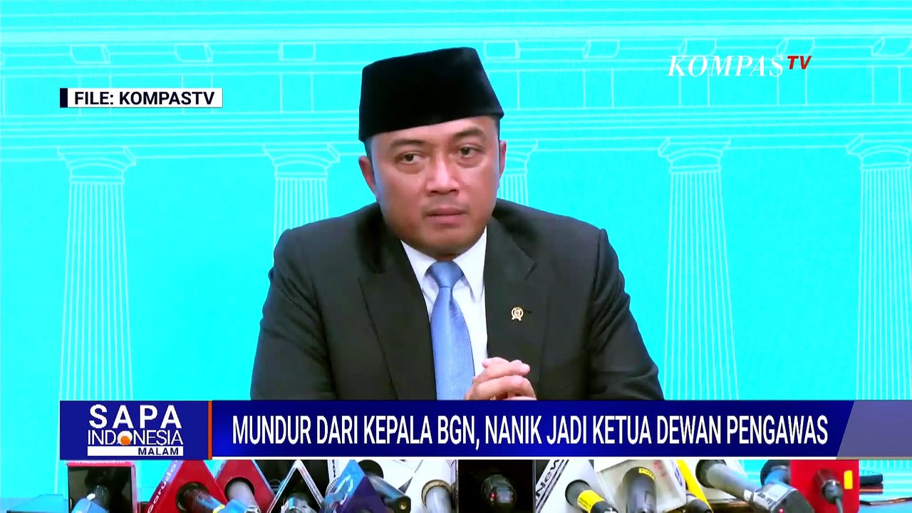 Mundur dari Kepala BGN, Nanik S. Deyang Dipercaya Jadi Ketua Dewan Pengawas BGN | SAPA MALAM