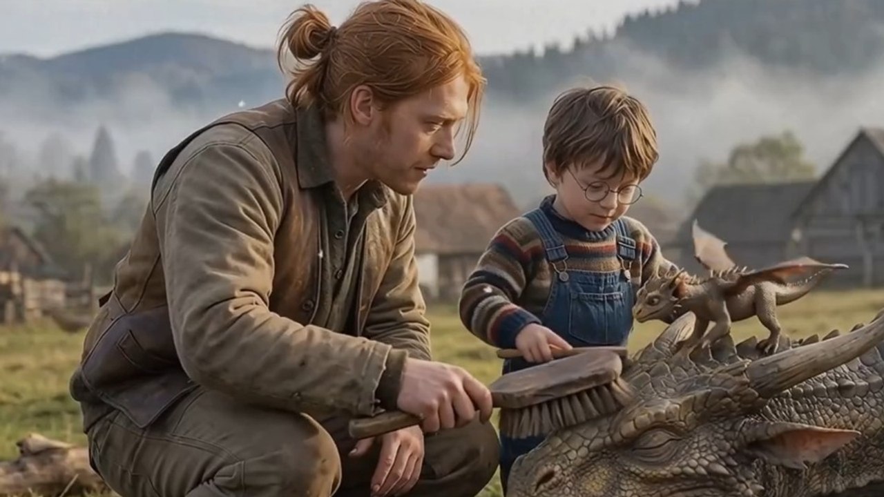 What If Charlie Weasley Raised Harry Potter?
