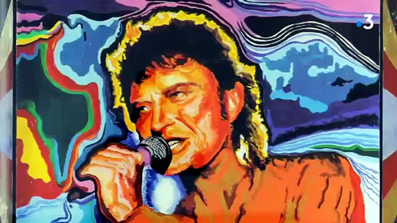 2017 - Johnny Hallyday : souvenirs sur la Côte d'Azur dans le Journal de France 3 Côte d'Azur (6 Décembre)