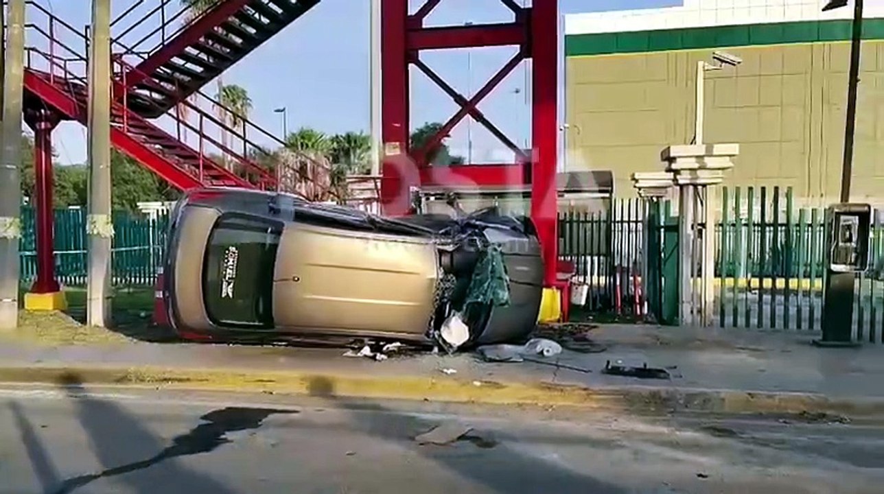 Muere vendedor de pan y café tras ser impactado por un auto que pierde el control en Miguel Alemán