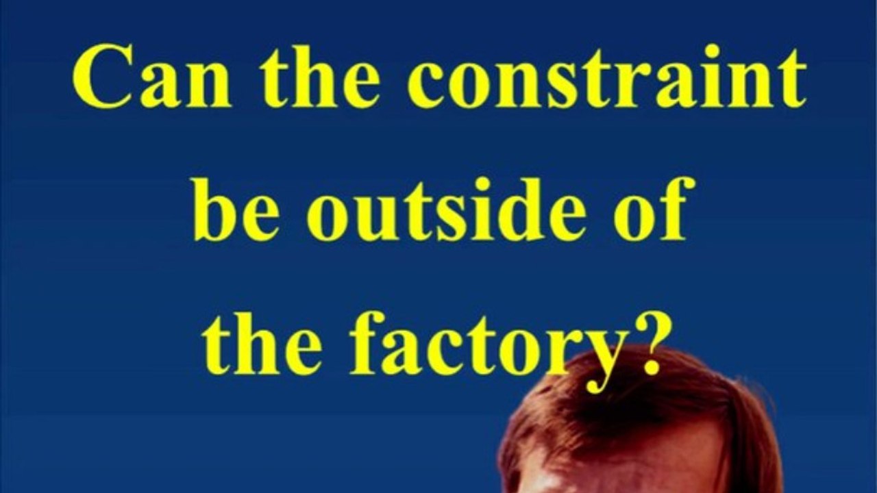 Can constraint de outside the factory?