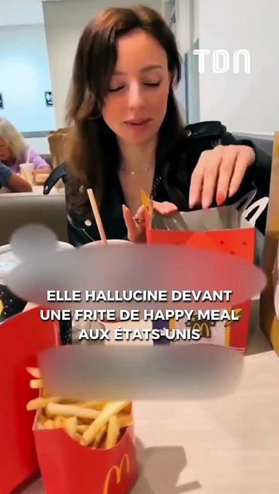 Elle hallucine devant une frite de Happy Meal aux États-Unis