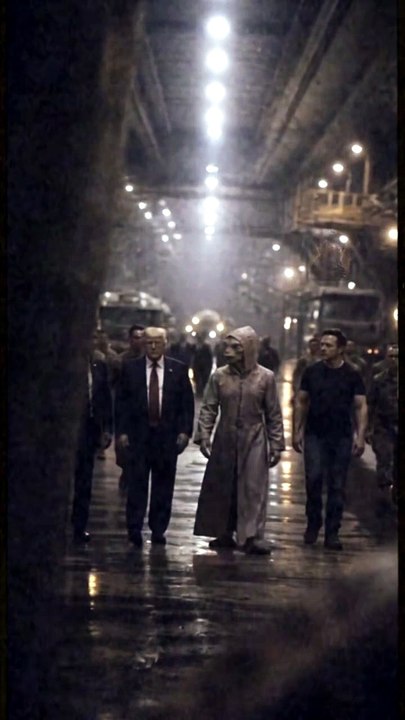 Top Secret Area 51 Meeting leak | Donald Trump & Elon Musk (AI Concept)
