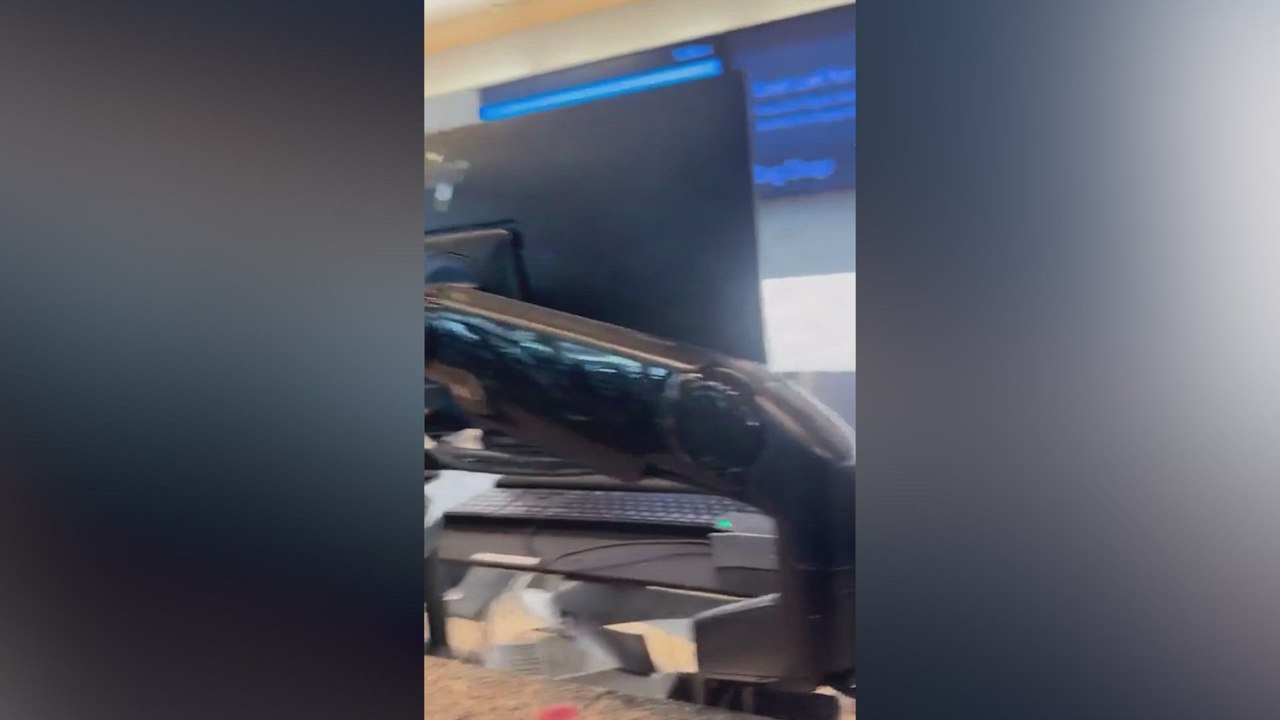 United Airlines worker threatens to call ICE on U.S. citizen in heated airport clash