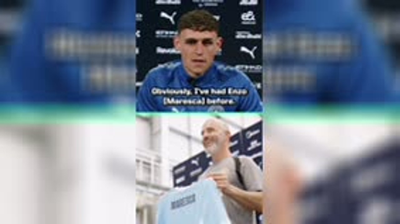 Foden backs 'brilliant' Maresca to succeed at Man City