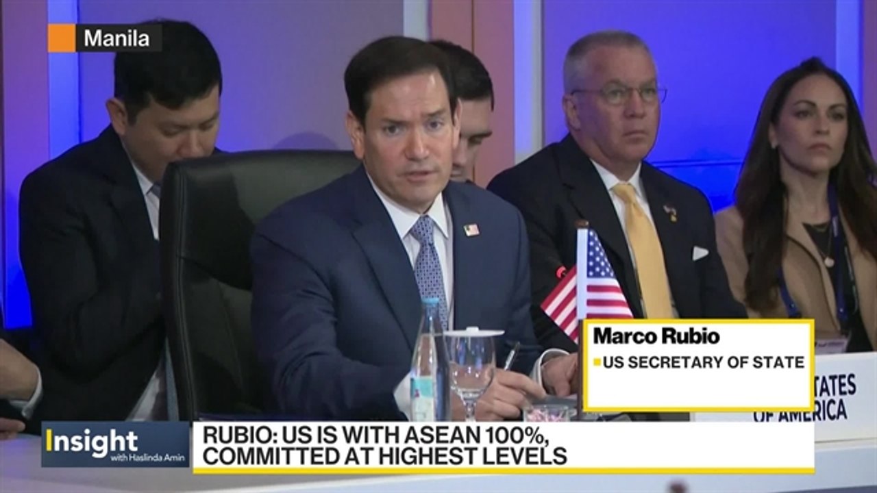 Rubio 'Committed' to Asean as Trump Tariffs Worry Region