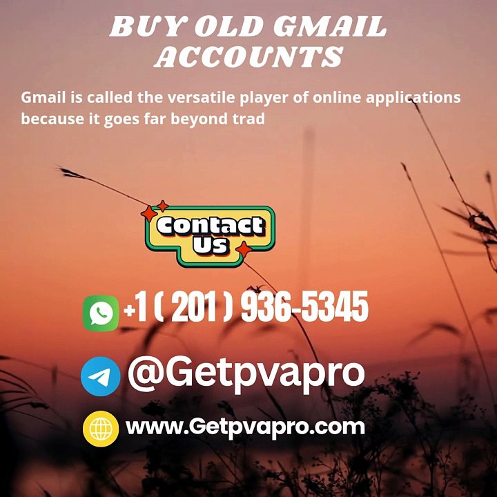 Buy Verified Old Gmail Accounts at Affordable Prices