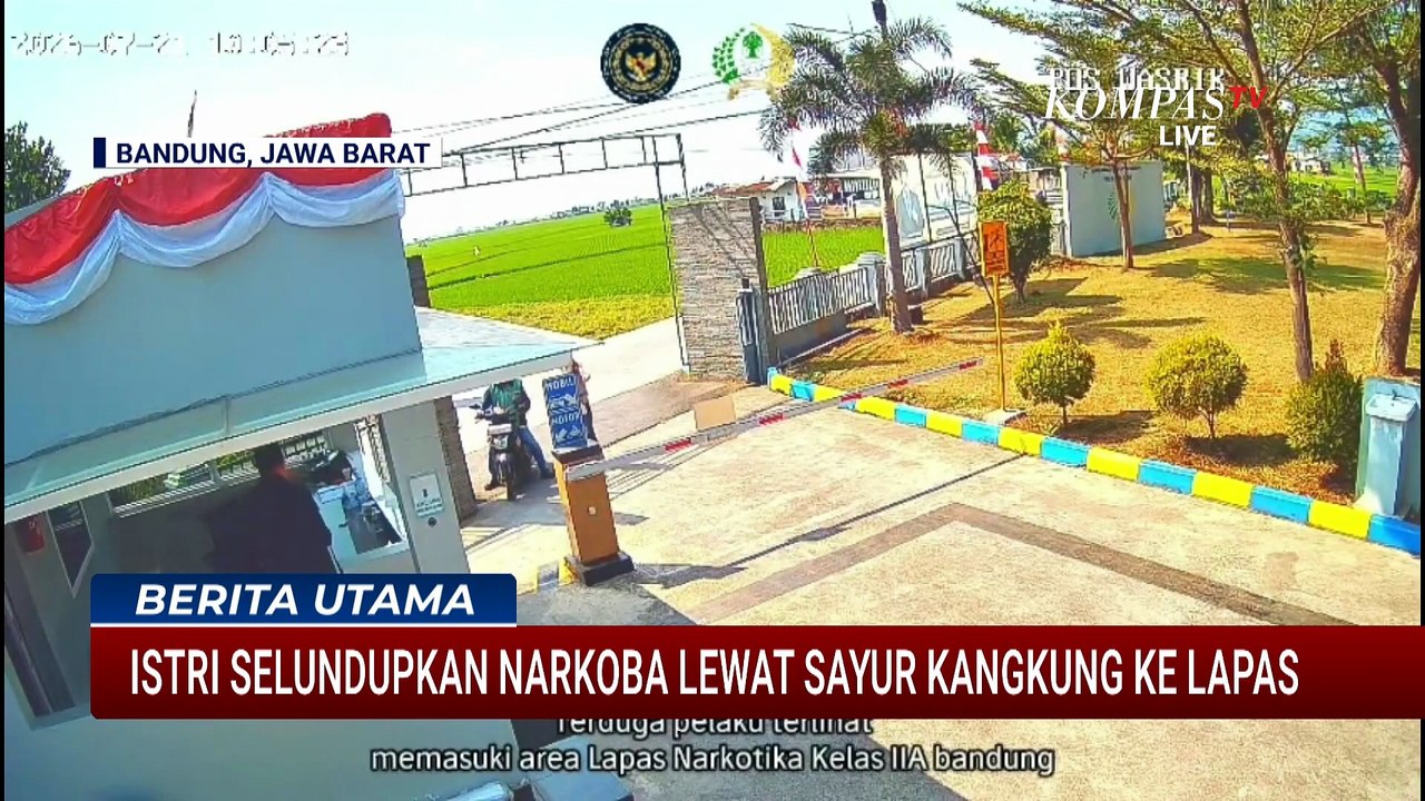 Tembakau Sintetis Disembunyikan dalam Batang Kangkung di Lapas Bandung | BERITA UTAMA