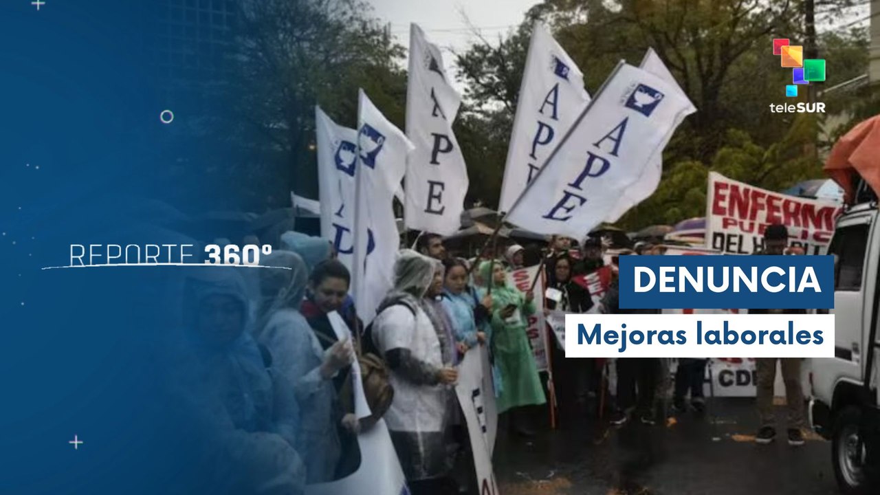 Trabajadores sanitarios exigen mejoras salariales en Paraguay