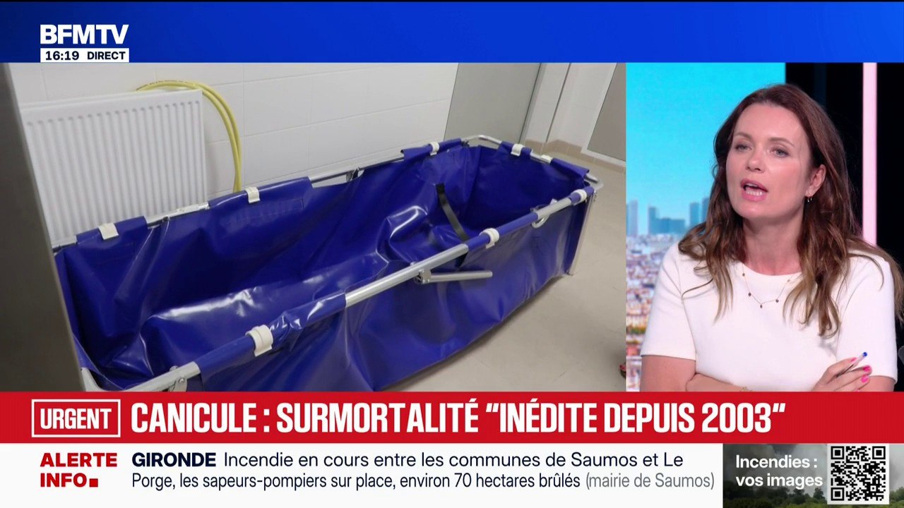 Canicule: une surmortalité "inédite depuis 2003" pour l'épisode de juin, selon Santé Publique France