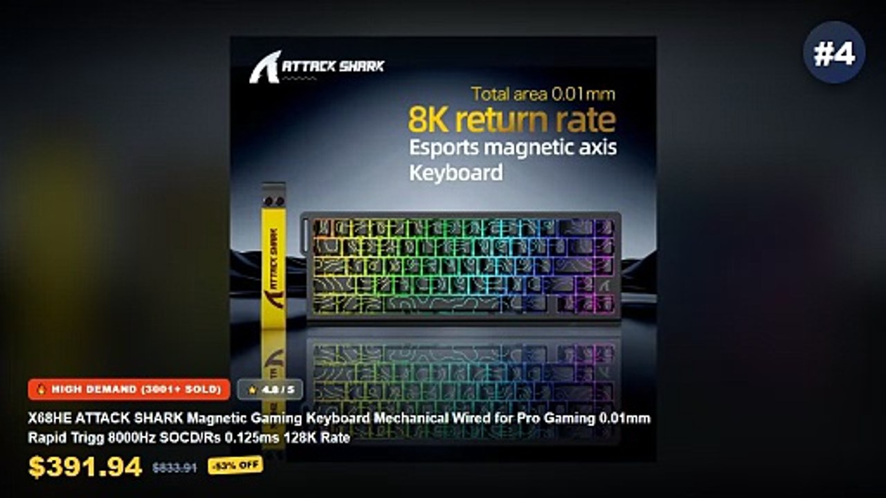 Why Everyone Is Buying Rechargeable Mechanical Keyboard - AJAZZ AK820 / AK820Pro Gaming Mechanical Keyboard 75% 82 Keys ...