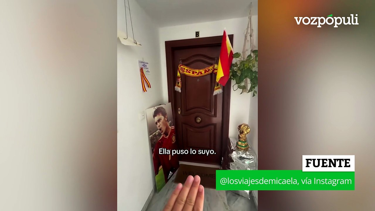 El emotivo gesto de una española con su vecina argentina que conquista las redes: “Para que brindéis por la segunda estrella”