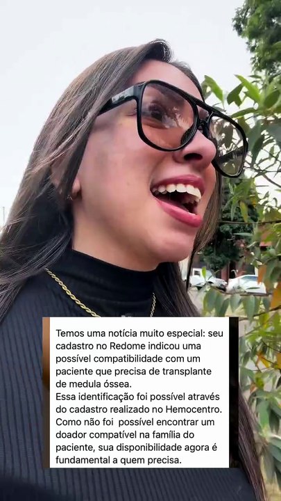 História do pai inspira influenciadora de Umuarama a possível doação de medula