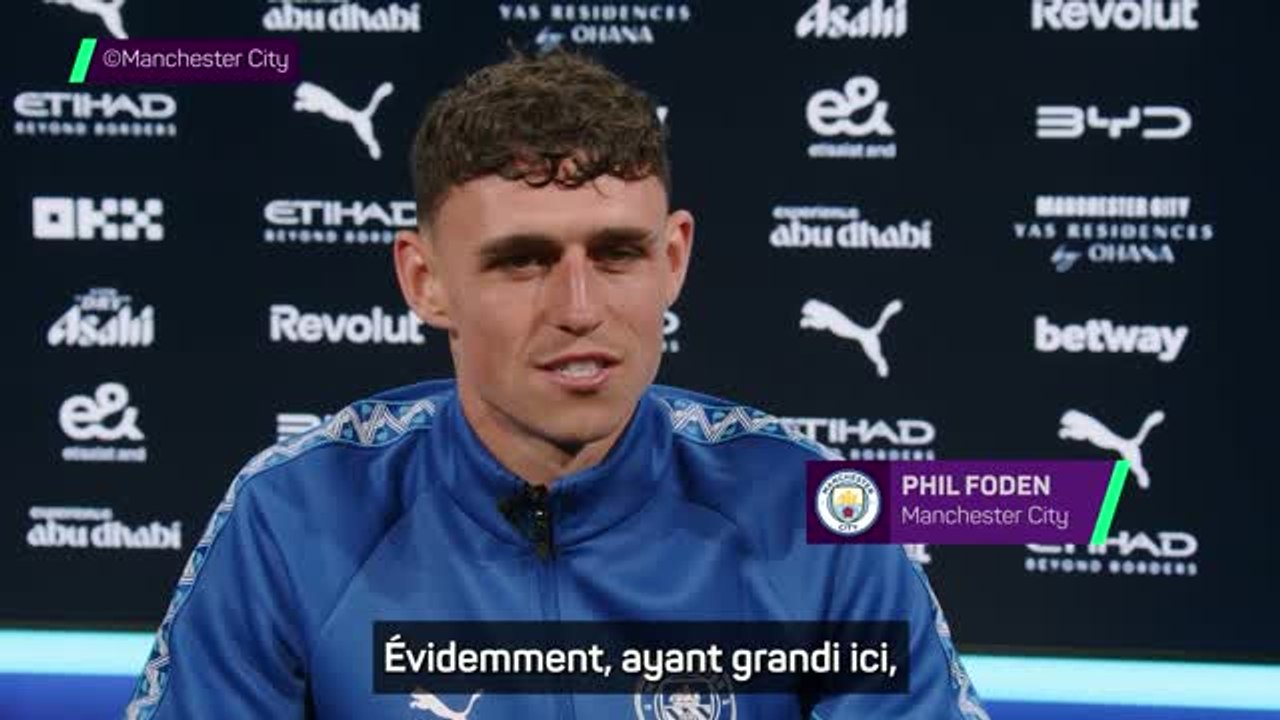 Man City - Foden après sa prolongation : "C'est un rêve qui se réalise"