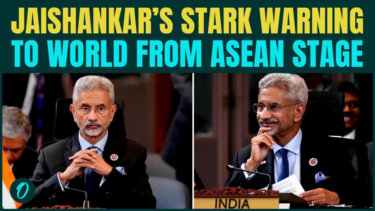 Jaishankar WARNS of Global Chaos. India Pushes ASEAN To Fight Supply Chain ‘Weaponisation’