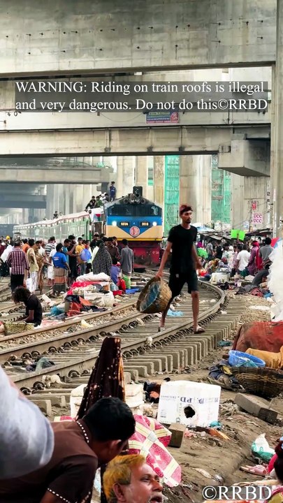 Track trespassing is dangerous & illegal! ⚠️🛤️🚫