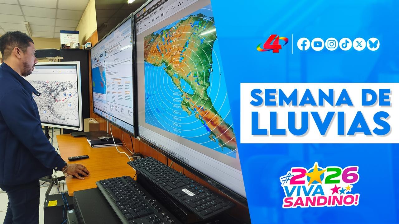 🌧️ Onda Tropical 20 en Nicaragua: INETER pronostica lluvias y ambiente caluroso