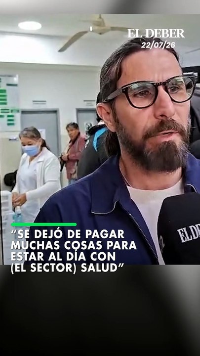 “Se dejó de pagar muchas cosas para estar al día con (el sector) salud”