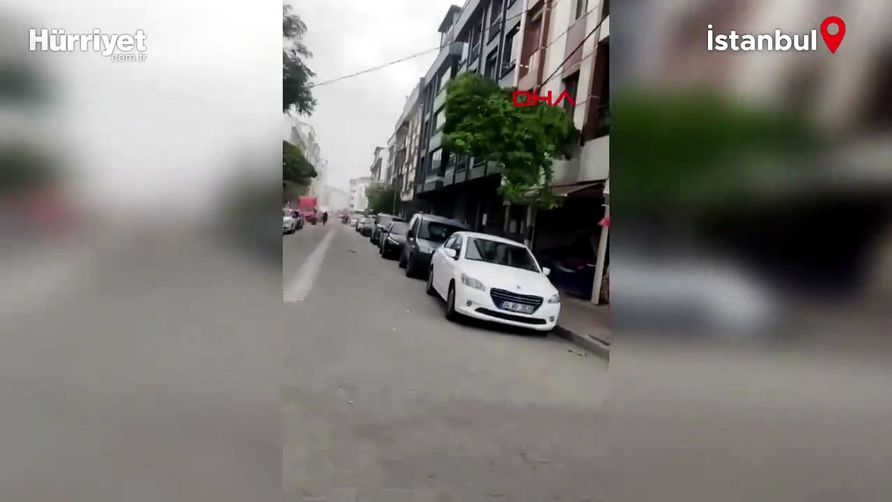 İstanbul'da şiddetli fırtına etkili oldu