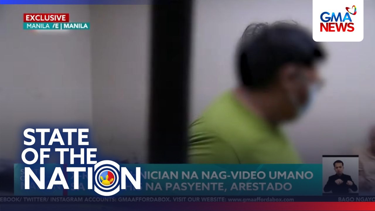 X-ray technician na nag-video umano sa nagbihis na pasyente, arestado | SONA