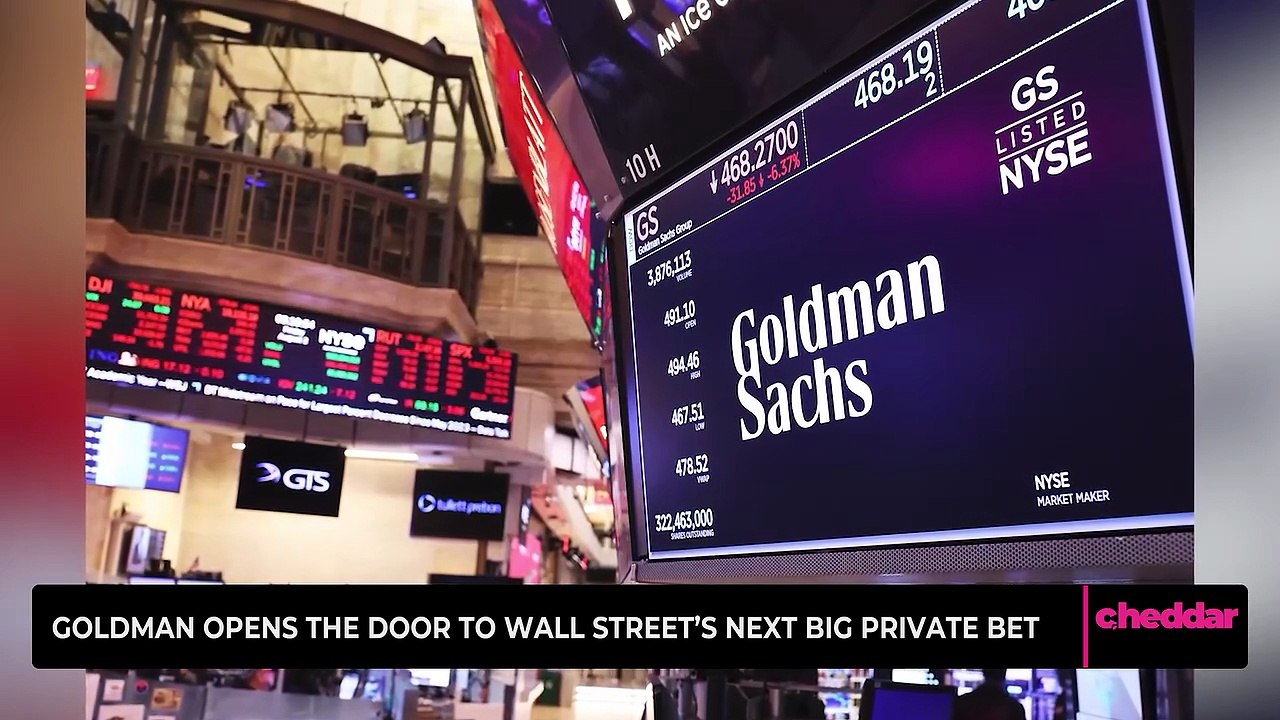 Goldman Opens the Door to Wall Street’s Next Big Private Bet