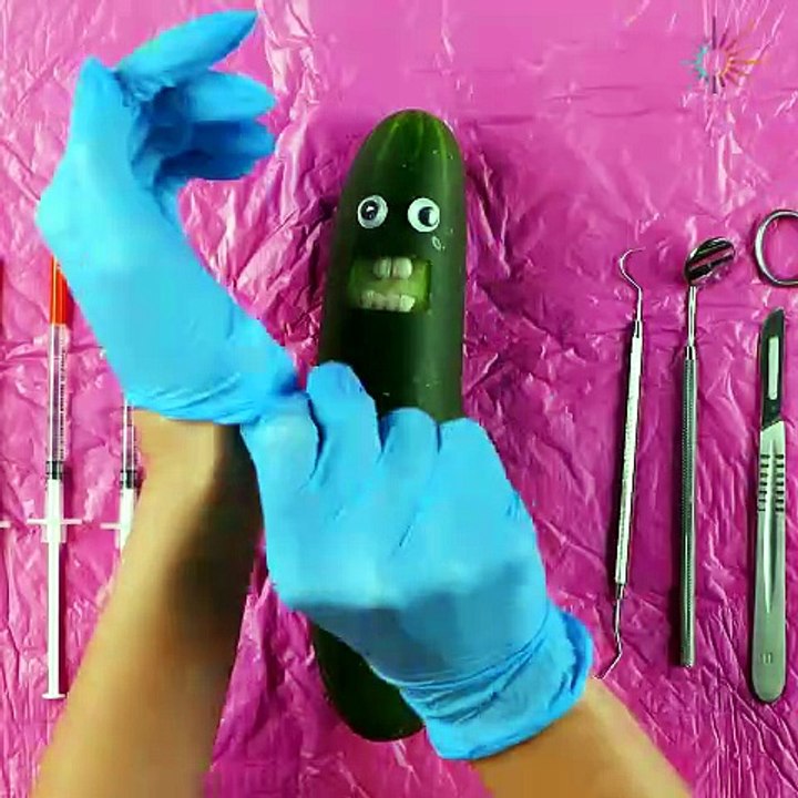 Cucumber gives birth to pickle baby! 🥒👶🎉