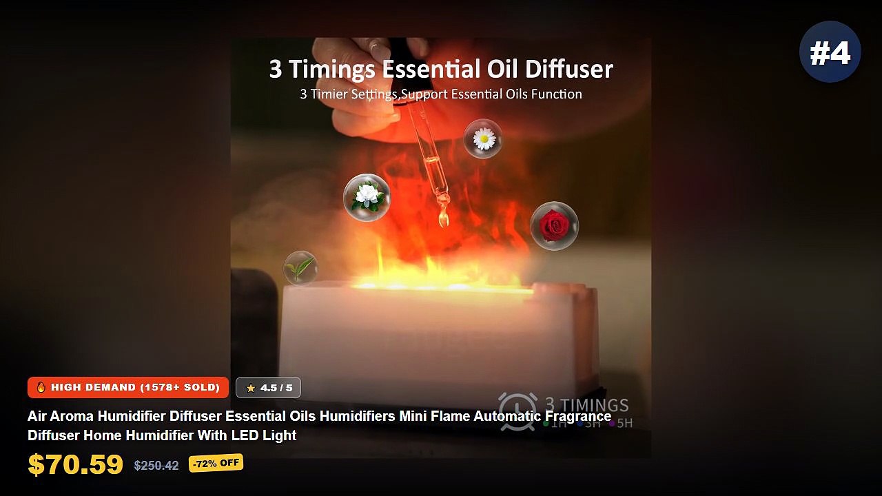 Ultimate Guide to the Best Essential Oil Diffuser With LED - KINSCOTER Aroma Diffuser Air Humidifier Ultrasonic Cool Mis...