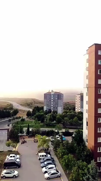 Gebze’de fırtına etkili oluyor