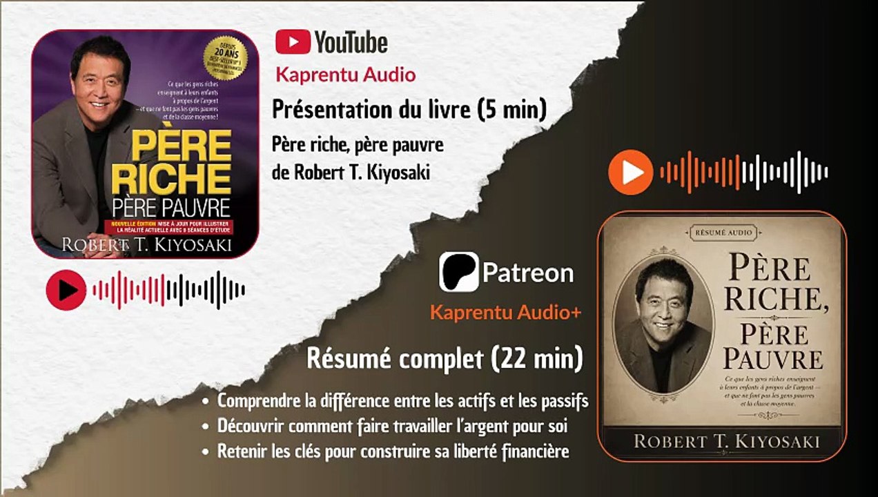 Père riche, père pauvre : Pourquoi les riches ne pensent pas comme les pauvres