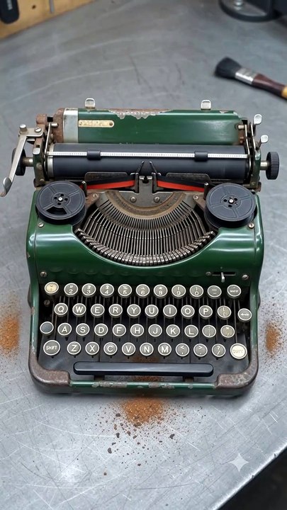 Typewriter_restoration_transform #restorationa