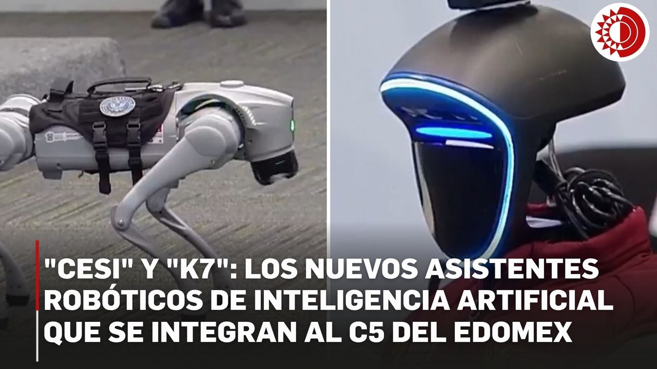 Con robótica e IA, el Estado de México fortalece su estrategia de seguridad