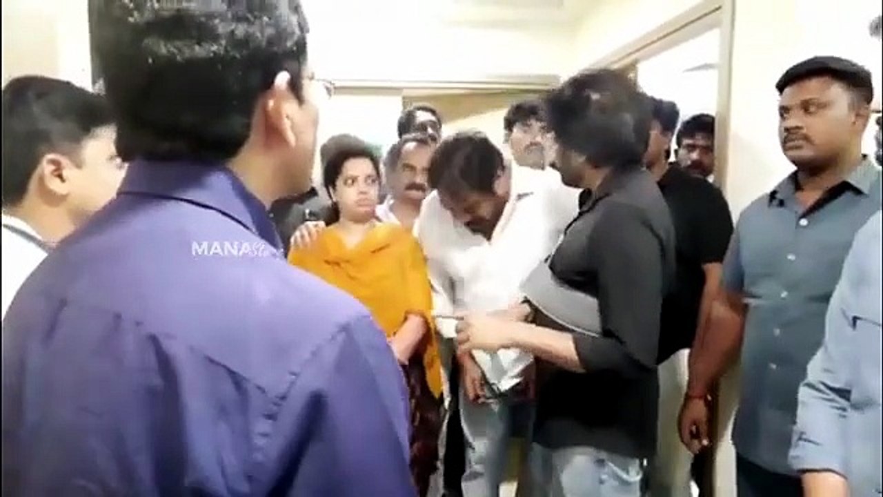 Deputy CM Pawan Kalyan Met Meher Ramesh @ Manipal Hospitals