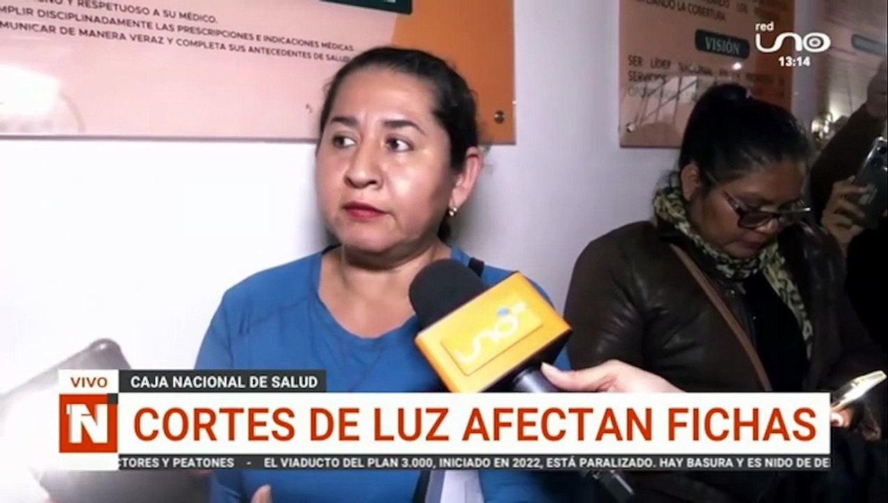 CORTES DE LUZ AFECTAN FICHAS