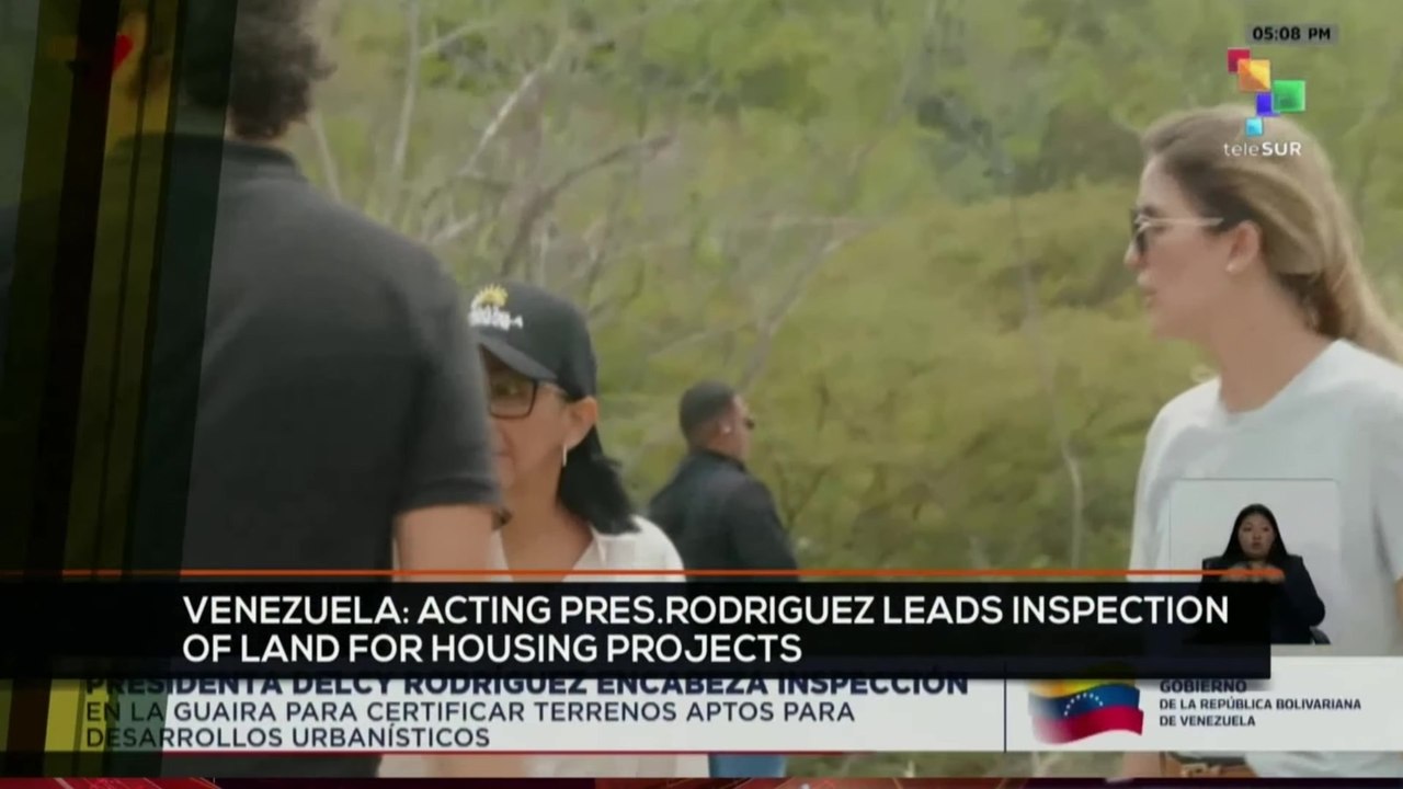 FTS 12:30 22-07: Venezuelan Pres. leads inspection of lands for housing projects