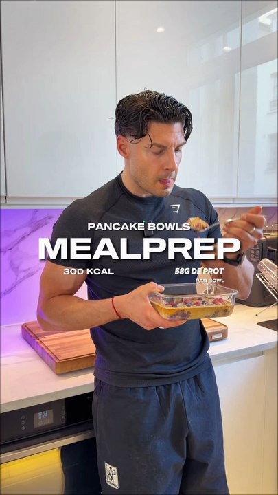 🍓 PANCAKE BOWLS MEAL PREP
