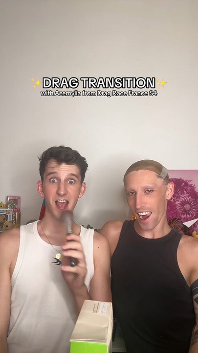 DRAG TRANSITION AVEC AZEMYLIA | DRAG RACE FRANCE 💅