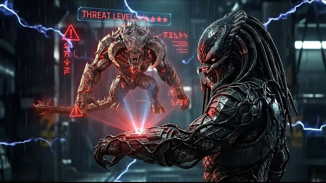 What If Predator Mutated Into Venom AI Sci-Fi Movie