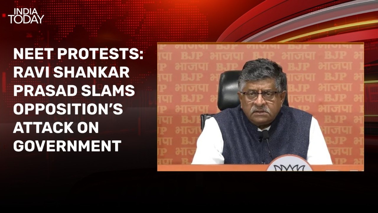 Political one-upmanship: Ravi Shankar Prasad slams Opposition protests against govt