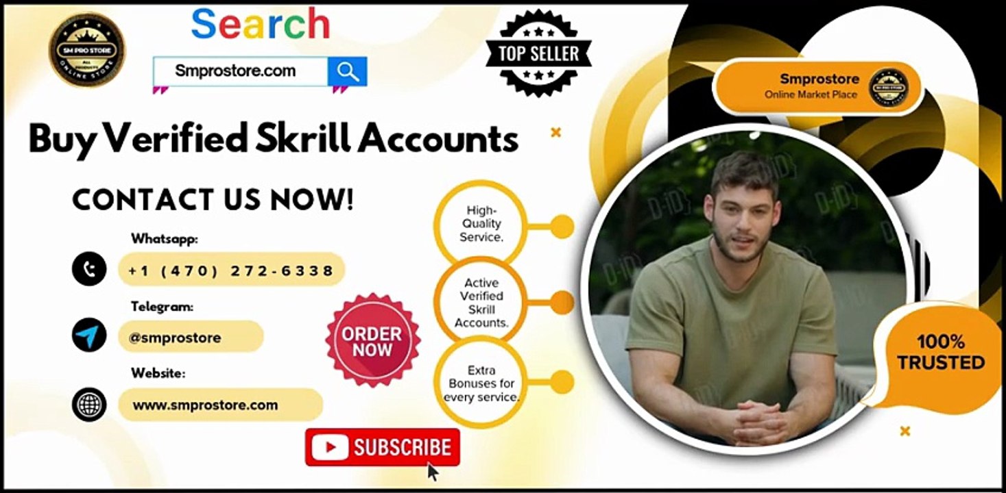 Verified Skrill Accounts for Sale – Proof & Instant Delivery 2026