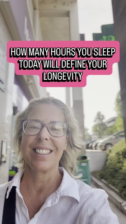 HOW MANY HOURS YOU SLEEP TODAY WILL DEFINE YOUR LONGEVITY